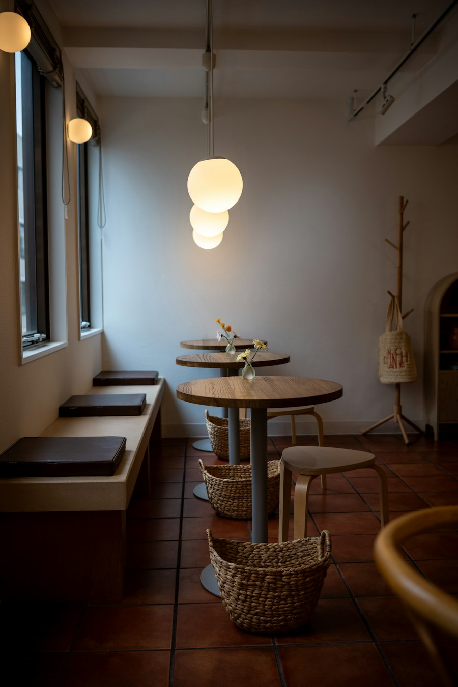 Warme Atmosphäre in einem Café